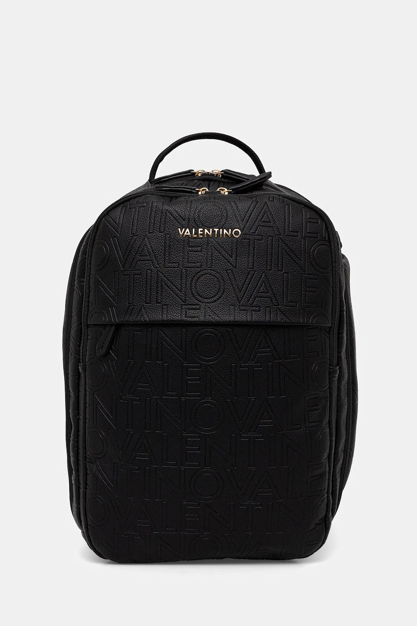 Valentino Bags rucsac PANSY culoarea negru, mare, uni, VBS8PG21