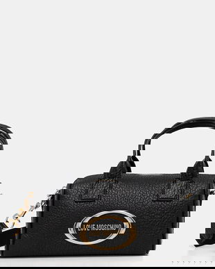 Love Moschino poșetă culoarea negru, JC4338PP0NK1400A