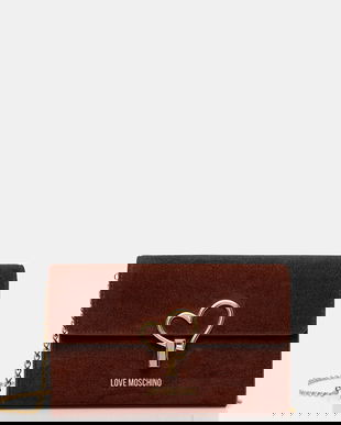 Love Moschino poșetă culoarea portocaliu, JC4327PP0NKX0204