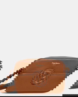 Pepe Jeans poșetă culoarea maro, PL031662