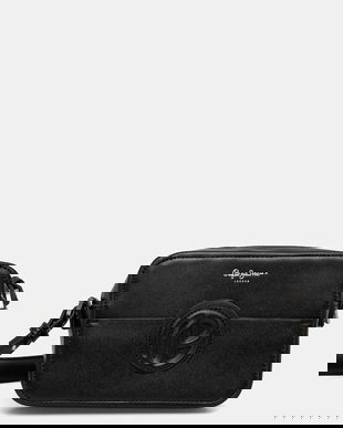 Pepe Jeans poșetă culoarea negru, PL031662