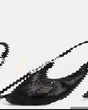 Love Moschino poșetă culoarea negru, JC4360PP0NKN0000