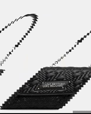 Love Moschino poșetă culoarea negru, JC4109PP0NLA000B