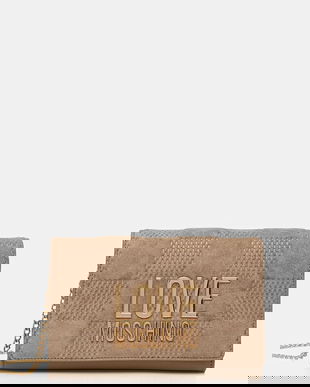 Love Moschino poșetă culoarea bej, JC4127PP0NKB110A