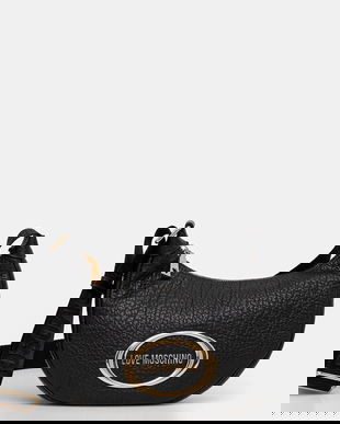 Love Moschino poșetă culoarea negru, JC4340PP0NK1400A