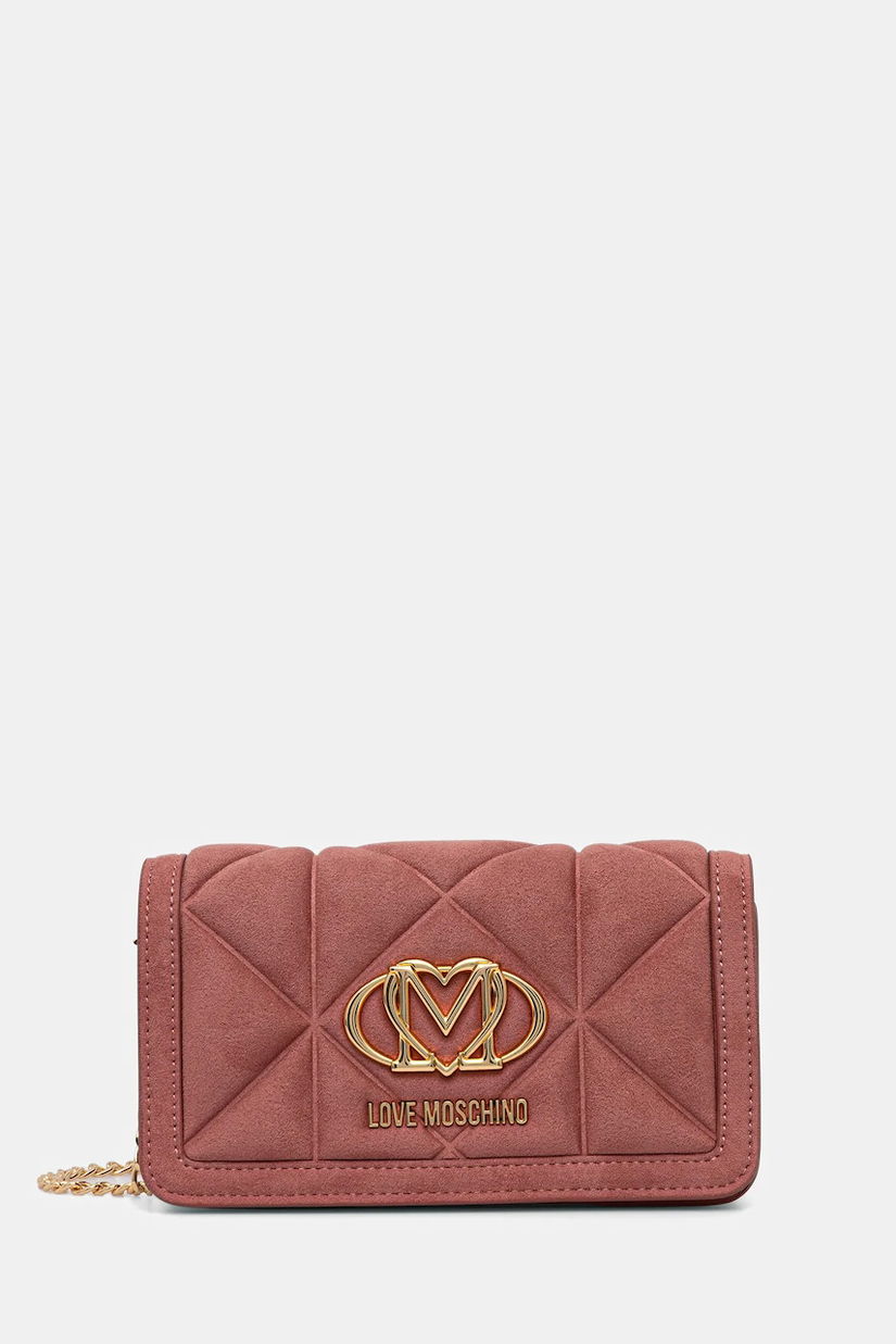Love Moschino poșetă culoarea roșu, JC5640PP0NKE0611