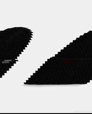 MM pălărie din amestec de lână WARREN culoarea negru, 2526576018600