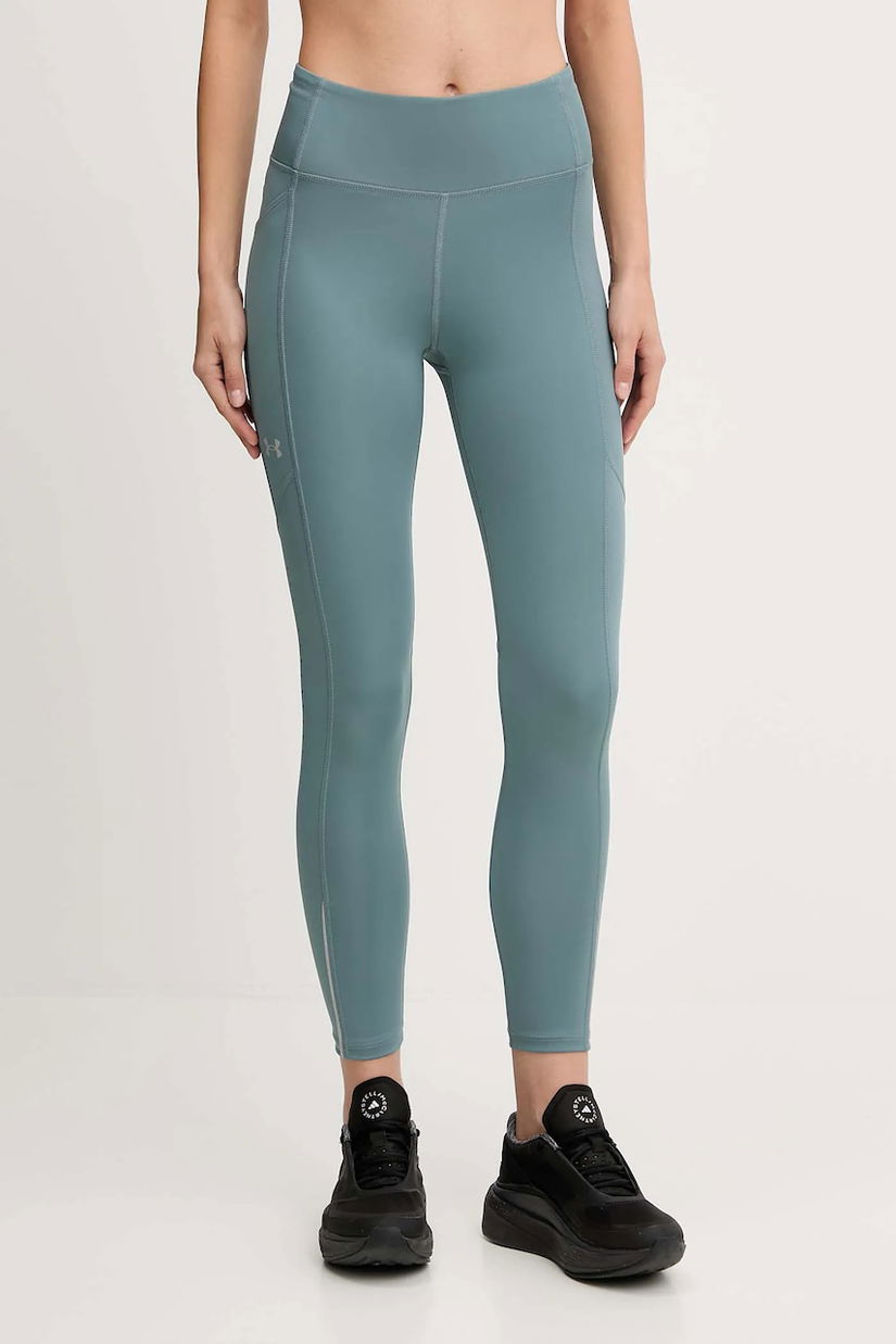 Under Armour leggins de alergare Fly Fast 3.0 culoarea violet, uni