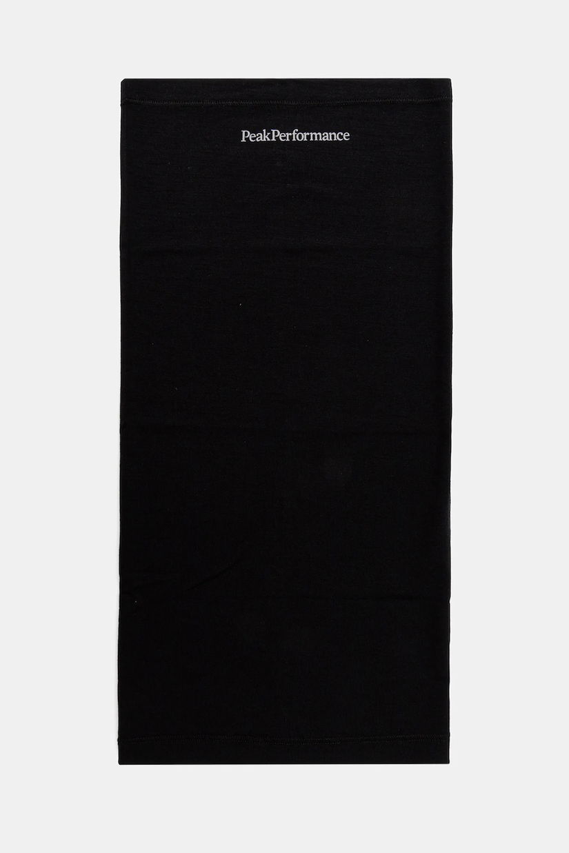 Peak Performance o eșarfă cu lână culoarea negru, uni, G80923