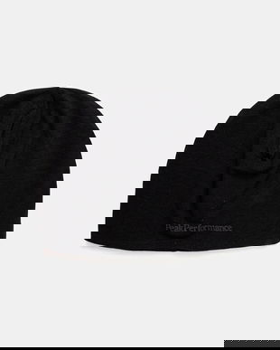 Peak Performance pălărie din amestec de lână culoarea negru, G80922