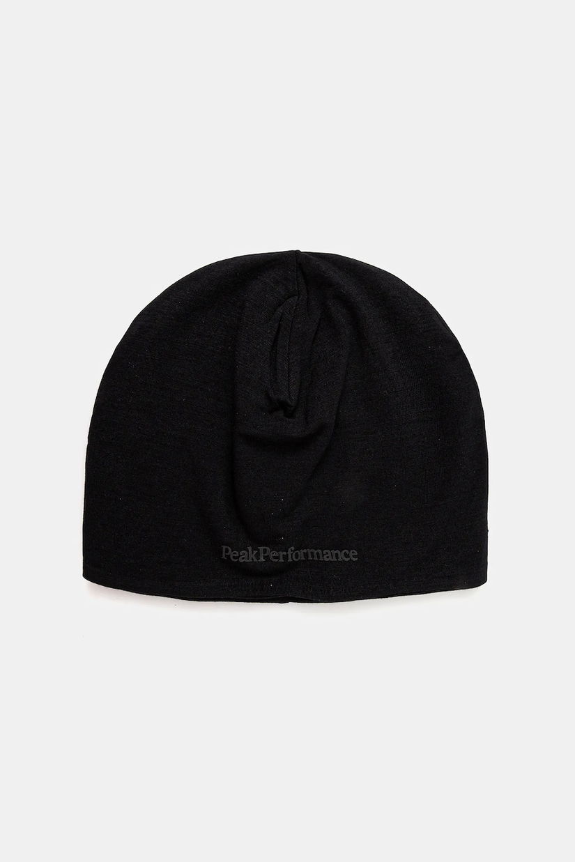 Peak Performance pălărie din amestec de lână culoarea negru, G80922
