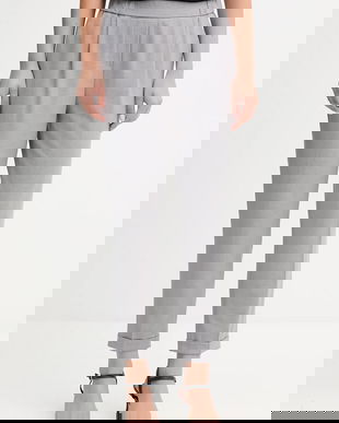 United Colors of Benetton pantaloni culoarea gri, 4962DF079