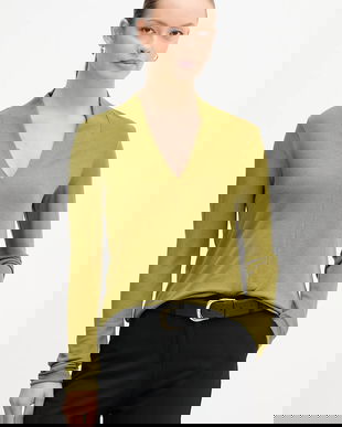 United Colors of Benetton bluză culoarea verde, uni, 31NLD401X