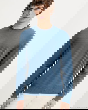 PS Paul Smith pulover de lână culoarea bleumarin, light, M2R-302Z-T21861