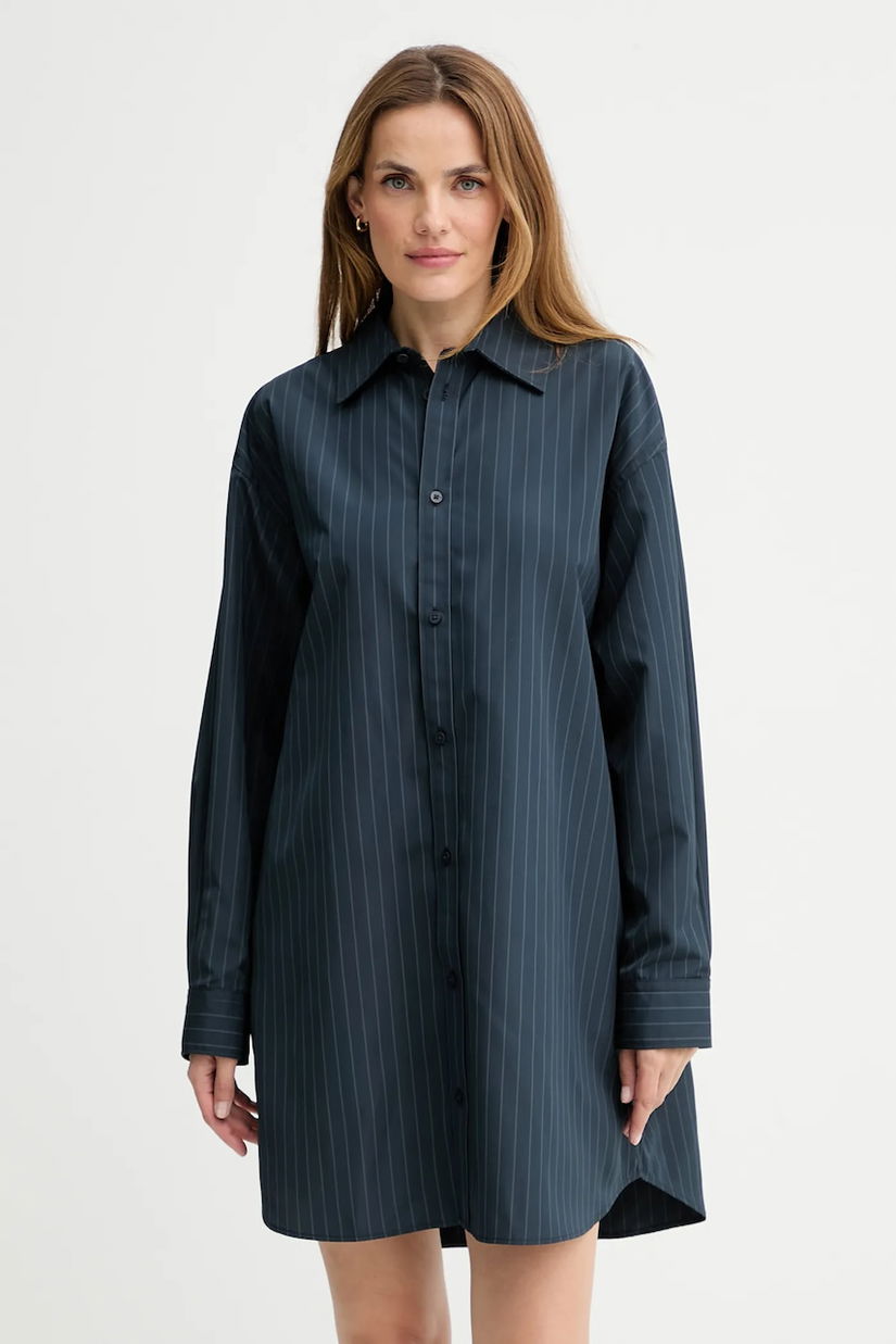 G-Star rochie 0 culoarea bleumarin, mini, oversize, D26979.E084