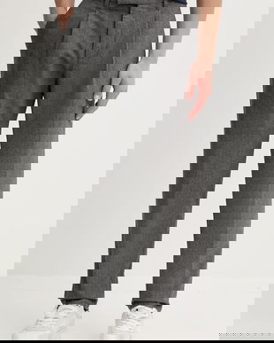 Marc O'Polo pantaloni culoarea gri, drept, 529020410090