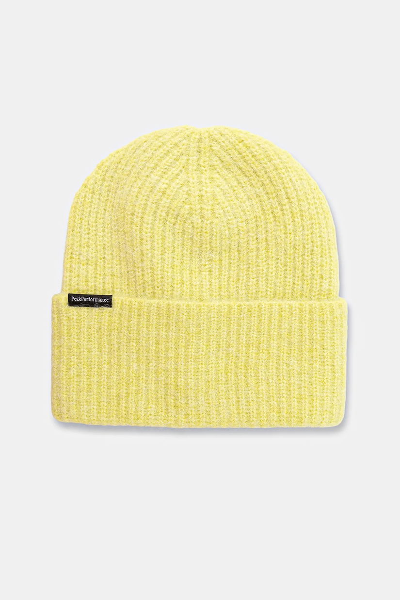 Peak Performance pălărie din amestec de lână Woolblend Hat culoarea violet, din țesătură uni, G80628
