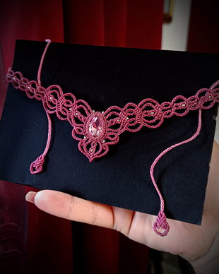 Choker Bohemian Swarovski Princess Roz