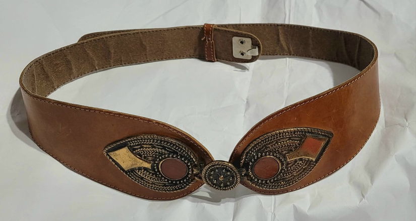 Centura vintage piele
