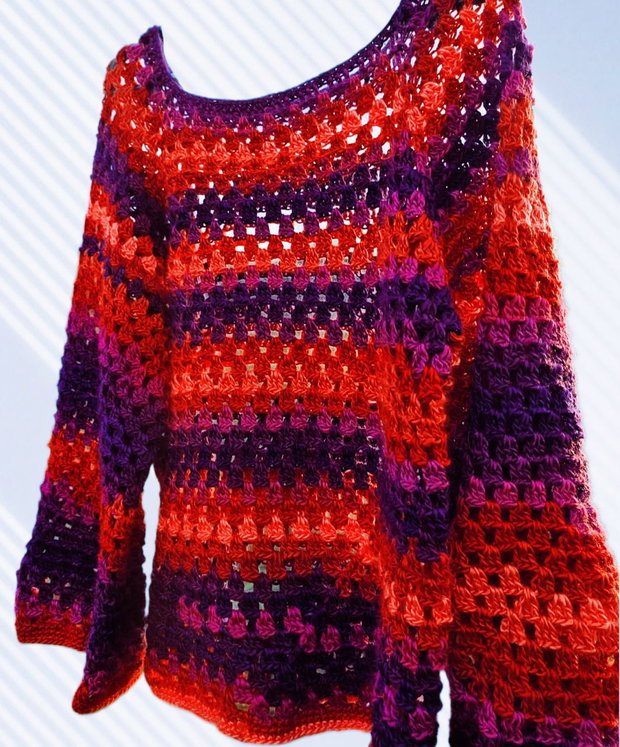 Bluza Valuri de Foc și Amurg