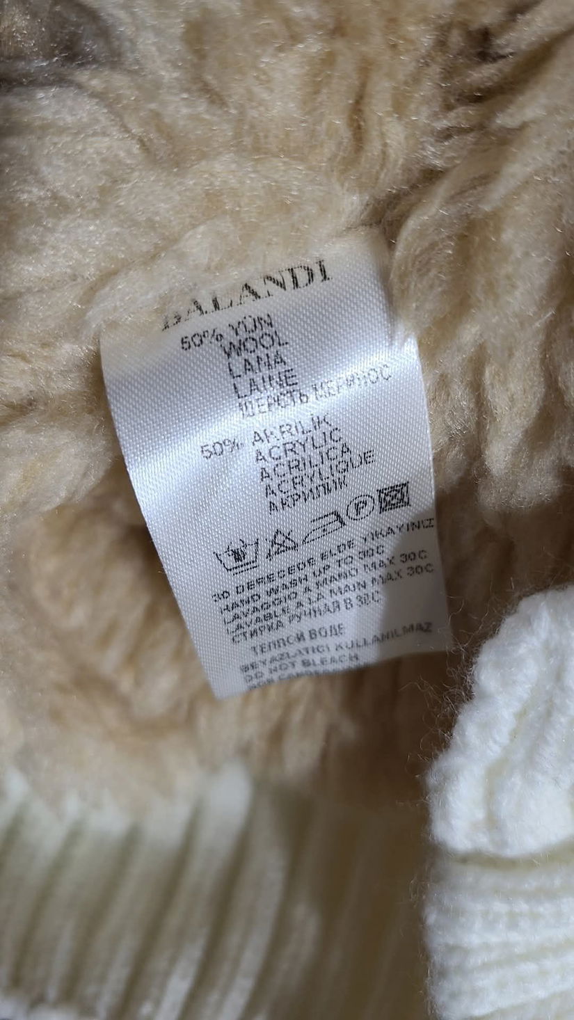 Vesta cu blana blend de lana