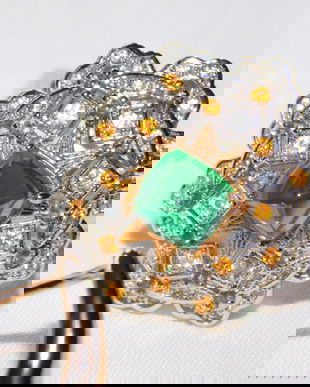 Inel nou spectaculos,  reglabil, cercei noi asortati