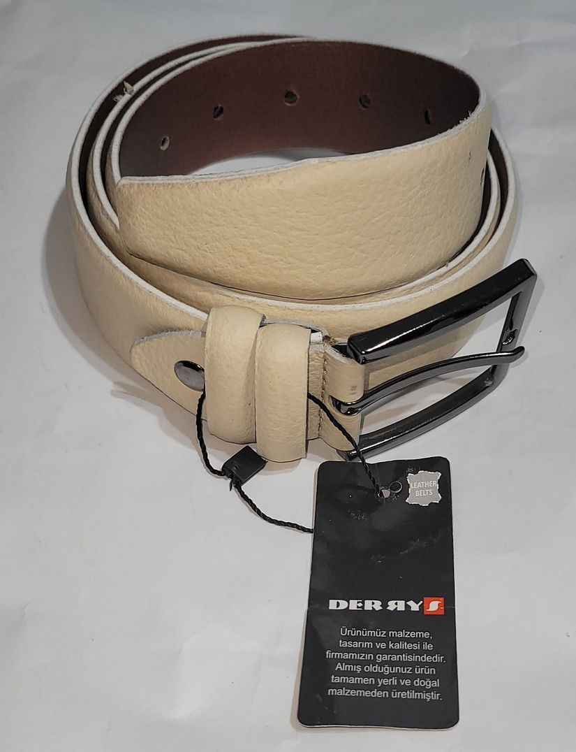 Curea piele naturala unisex cod 19