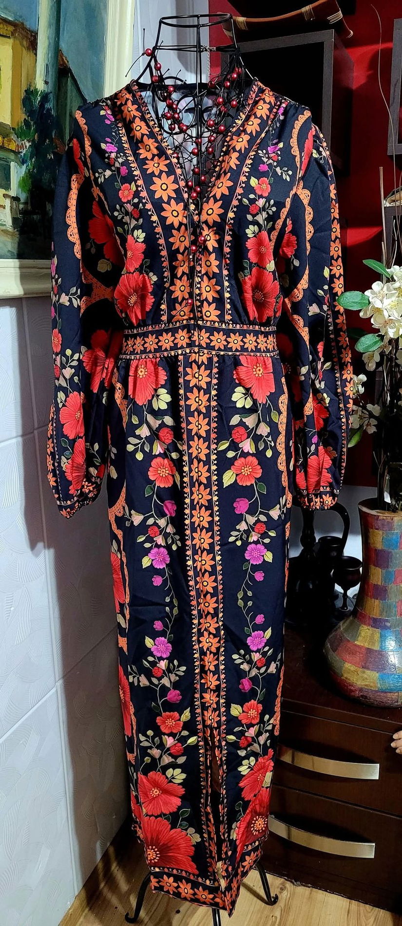 Rochie print colorat cod 456