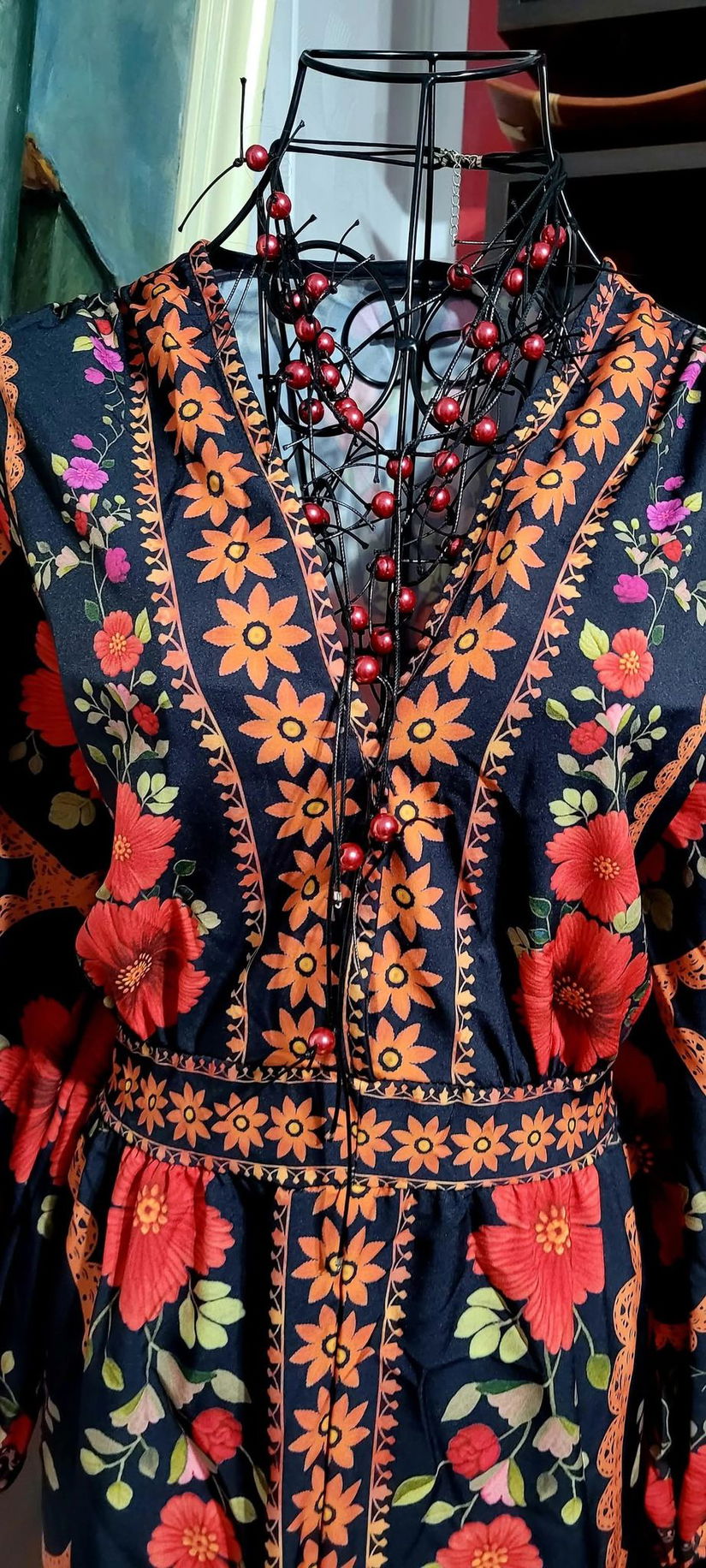 Rochie print colorat cod 456