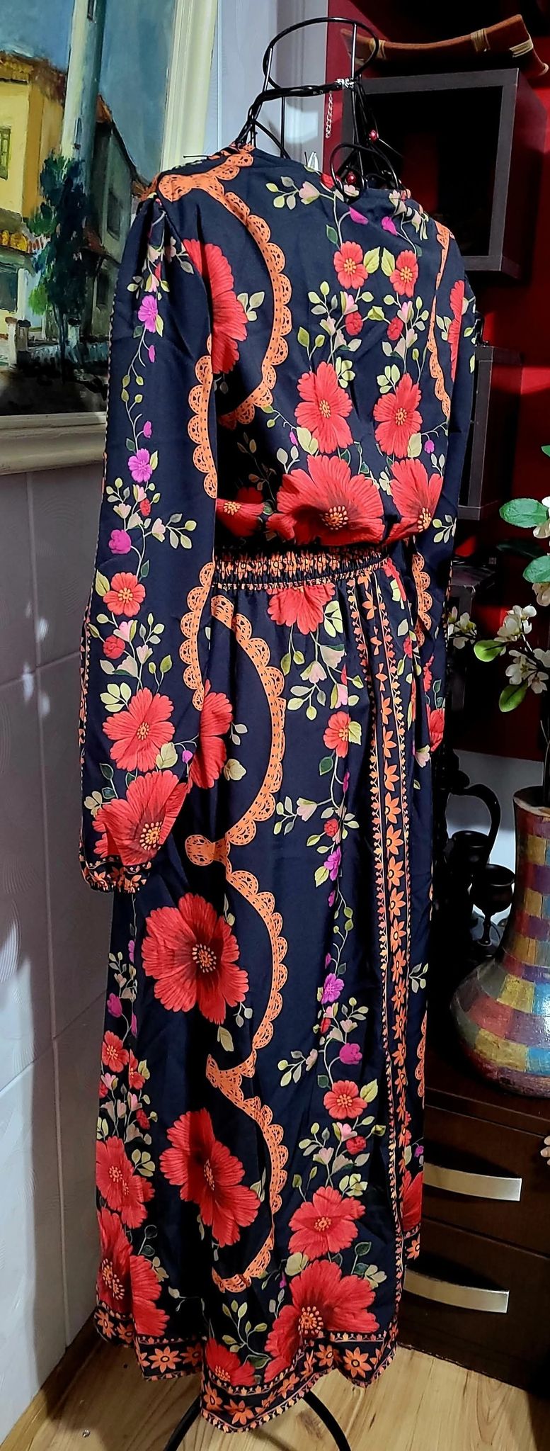 Rochie print colorat cod 456