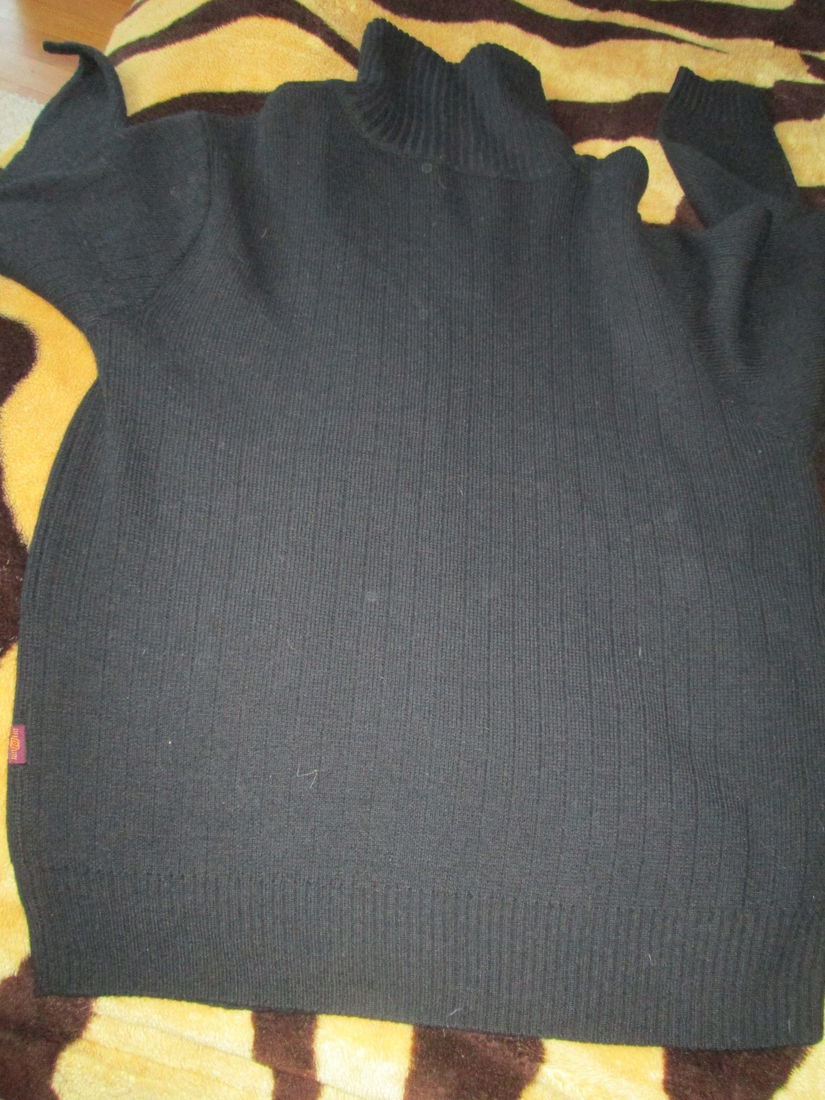 pulover negru barbati