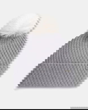 BOSS căciulă de lână culoarea gri, 50545781