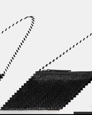 Tous poșetă de piele SALSI culoarea negru, 2002306852