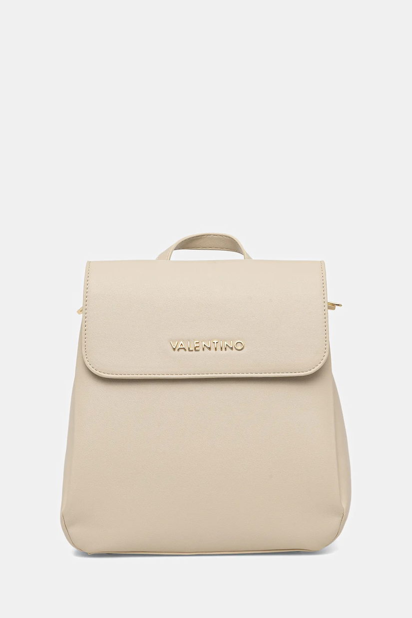 Valentino Bags rucsac WEST RE culoarea bej, mic, uni, VBS9I820