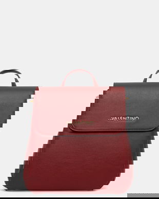 Valentino Bags rucsac WEST RE culoarea roșu, mic, uni, VBS9I820