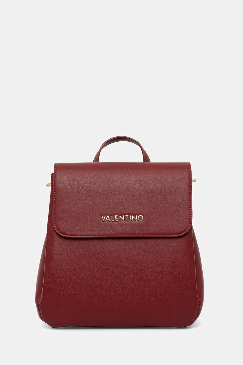 Valentino Bags rucsac WEST RE culoarea roșu, mic, uni, VBS9I820