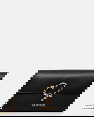 Love Moschino poșetă culoarea negru, JC4327PP0NKU0000