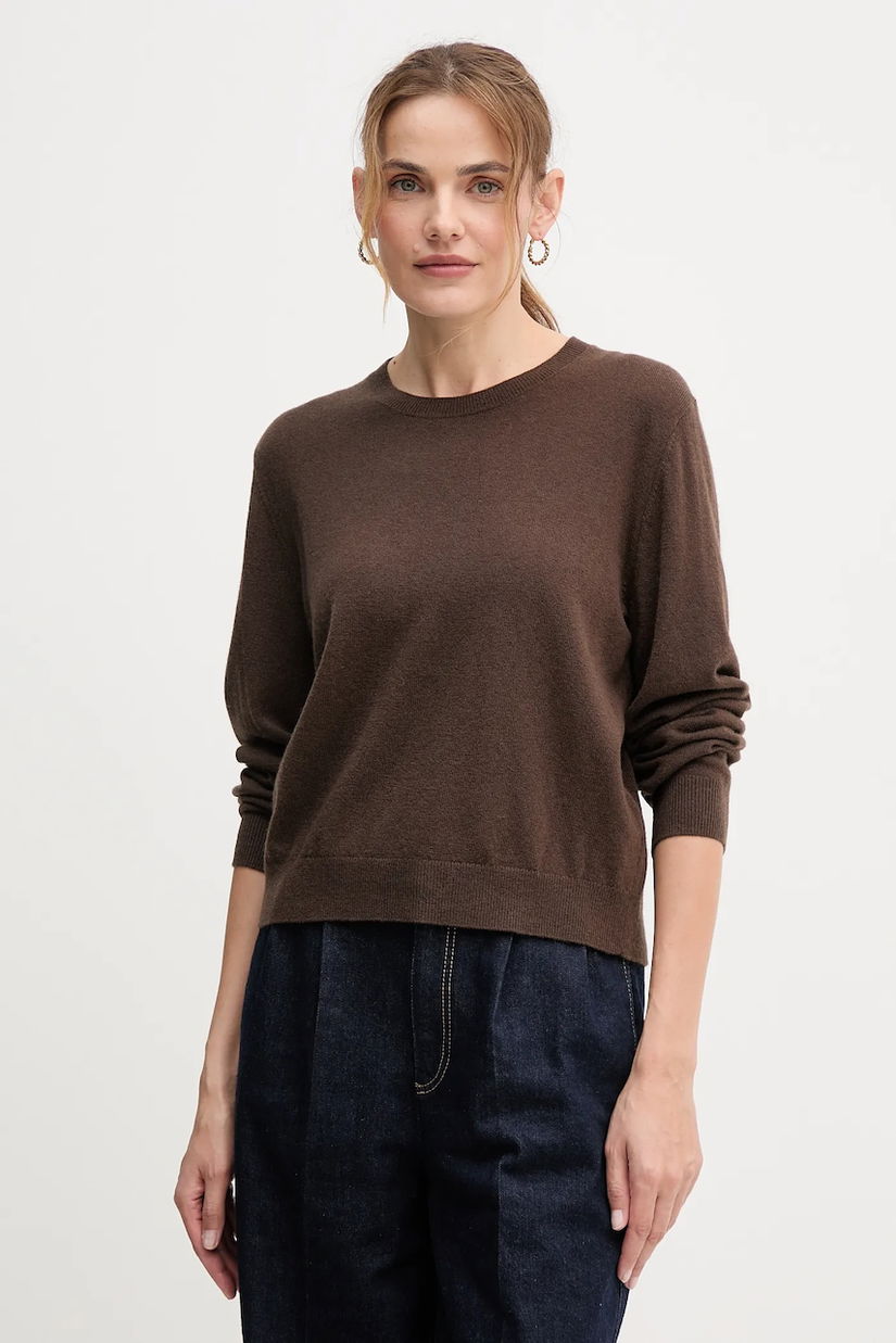 United Colors of Benetton pulover de lână culoarea negru, 1002D10BG