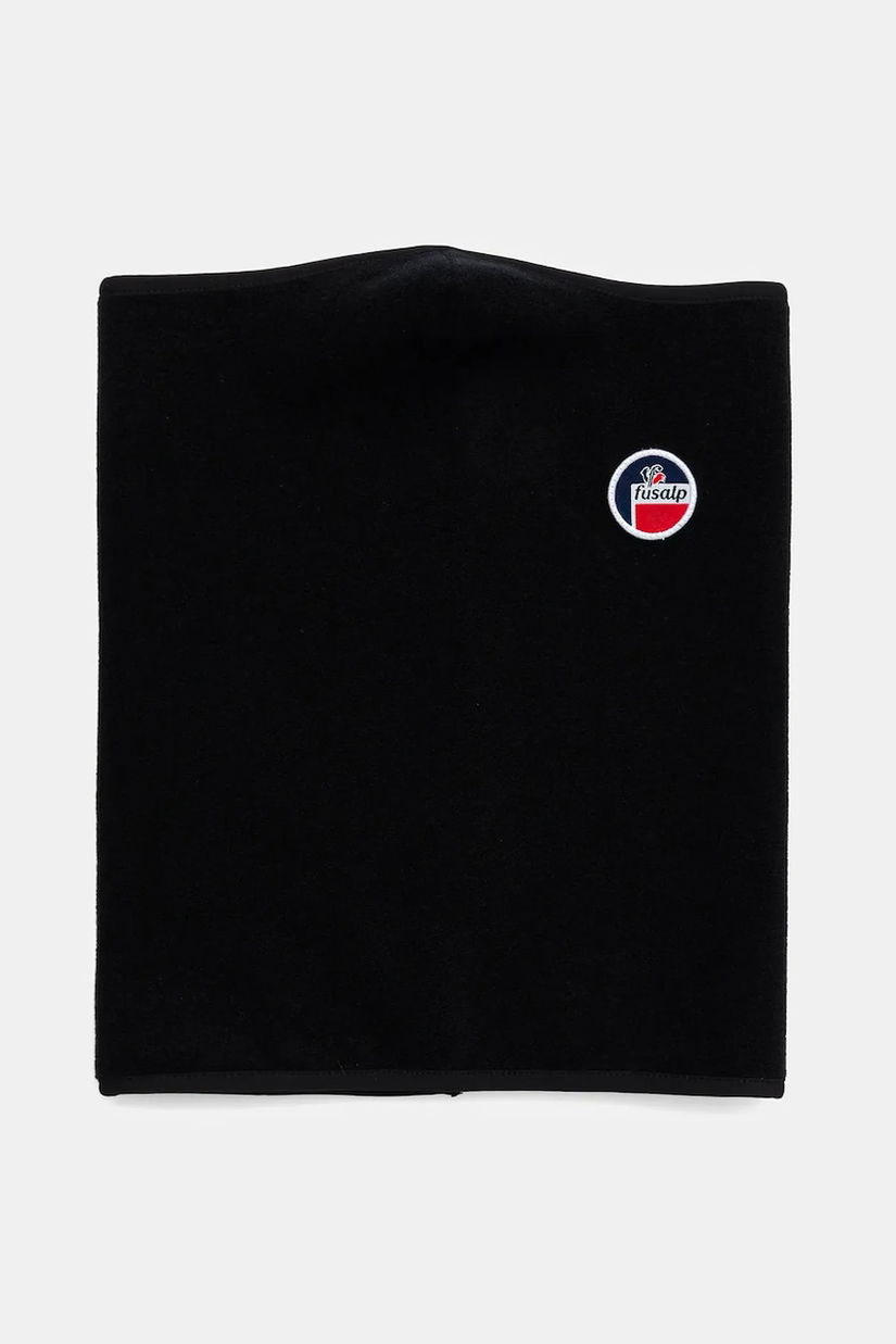 Fusalp fular impletit Tour De Cou culoarea negru, uni, A3736