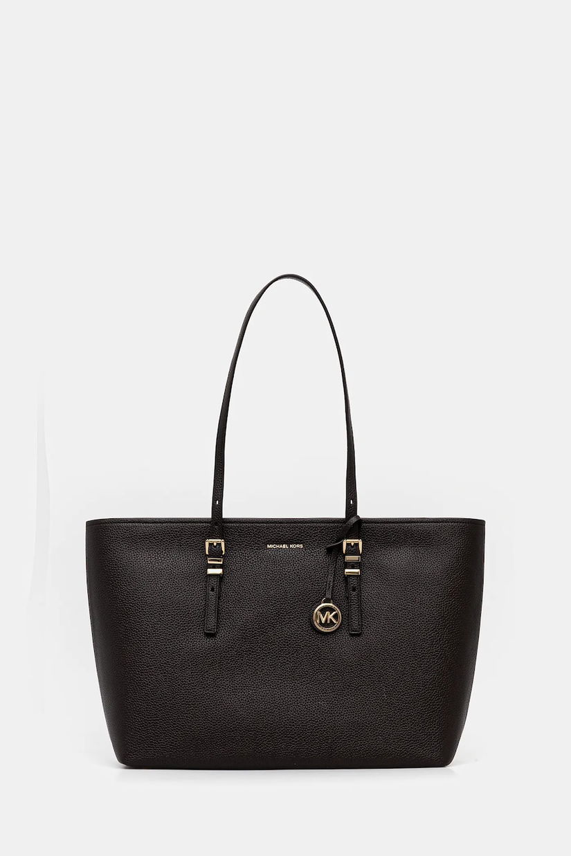 MICHAEL Michael Kors poșetă de piele QUINN culoarea bordo, 30T5GQNT9L