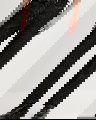 Les Deux jeans Ricky culoarea negru, 1000517