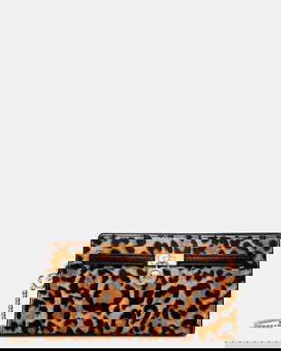 MICHAEL Michael Kors poșetă de piele culoarea maro, 32F5GNXC0H