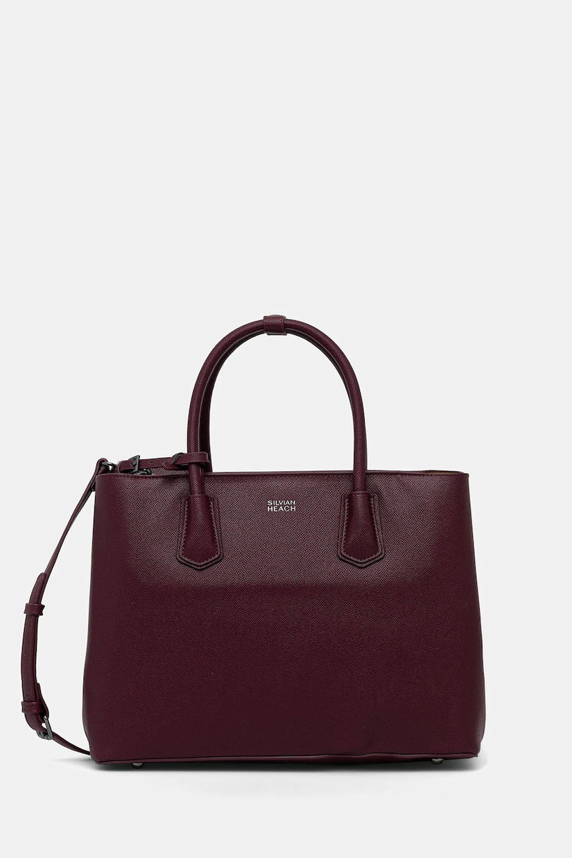 Silvian Heach poșetă VENTURES culoarea bordo, RCA25019BO