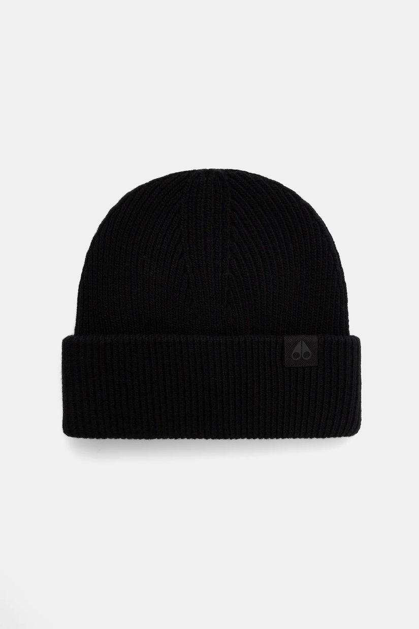 MOOSE KNUCKLES pălărie din amestec de lână Neige culoarea negru, M35MA520