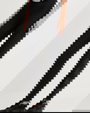 Hummel leggins sport culoarea negru, uni, 229981