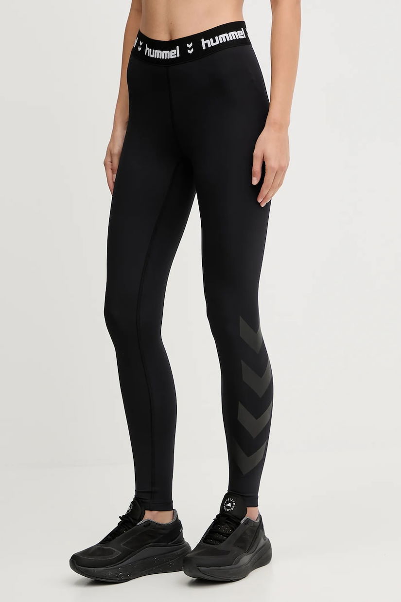 Hummel leggins sport culoarea negru, uni, 229981