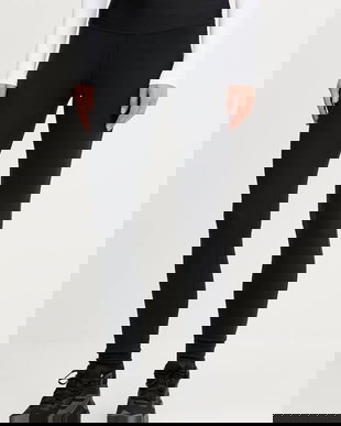 Haglöfs leggins sport Rosson culoarea negru, uni, 607785