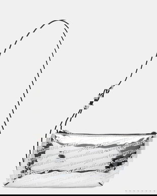 Tommy Jeans poșetă culoarea argintiu, AW0AW18009