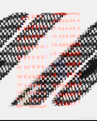 Stine Goya mănuși cu lână 0 culoarea roșu, SG-AW25-A043-2425