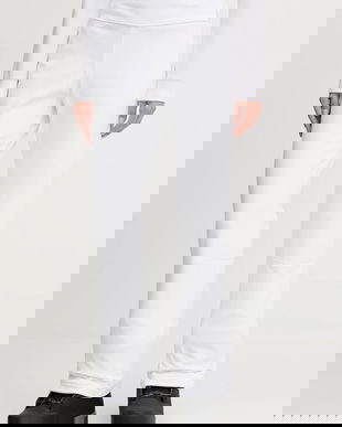 Rossignol pantaloni de schi SKI SOFTSHELL culoarea alb, RLOWP17